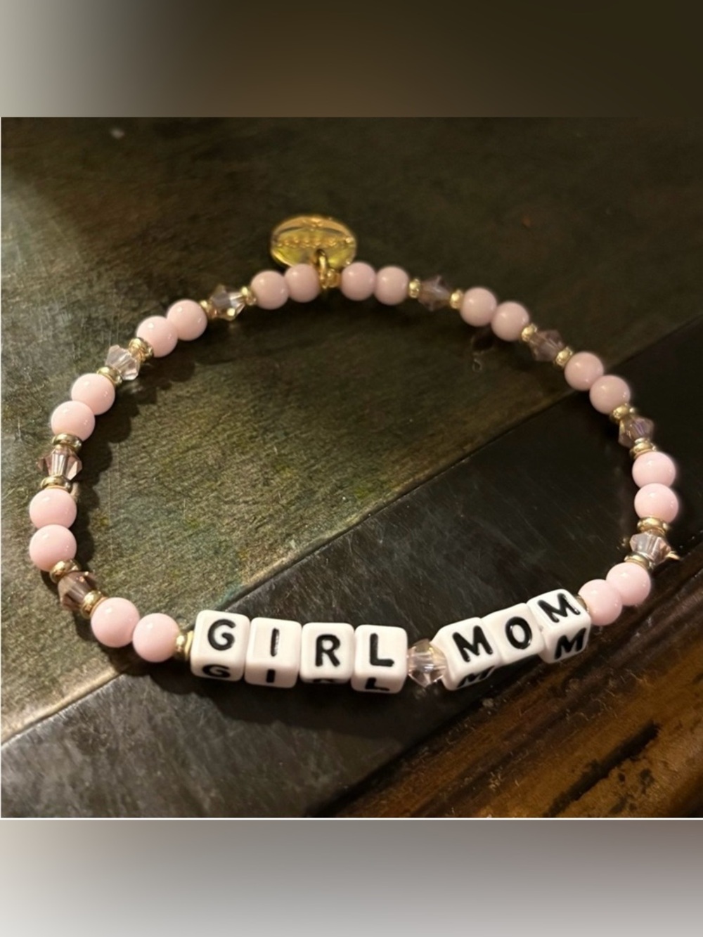 Little Words Project - Mom Series - Girl Mom Beaded Bracelet